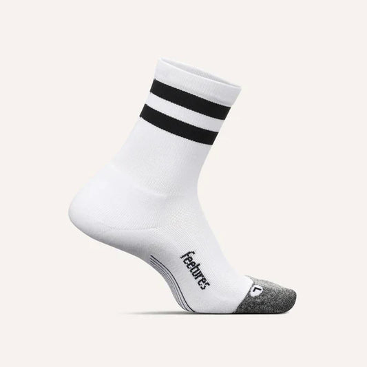 feetures elite light cushion mini crew running socks