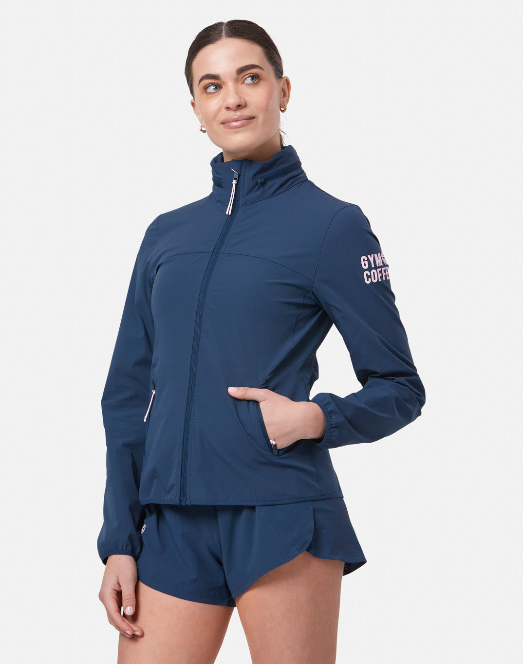 Gym+Coffee Celero Women's Jacket - Bog Dog Running