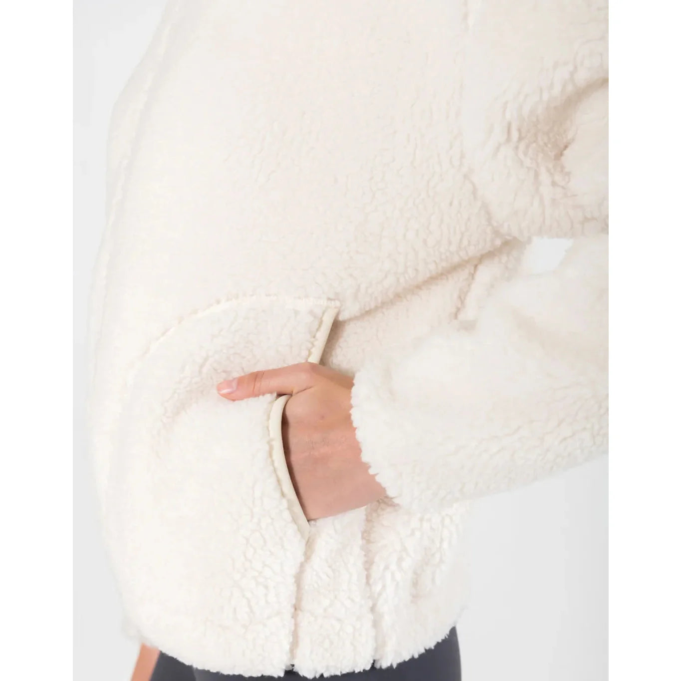 Gym + Coffee Women's Industry Fleece High Collar Jacket Gym + Coffee