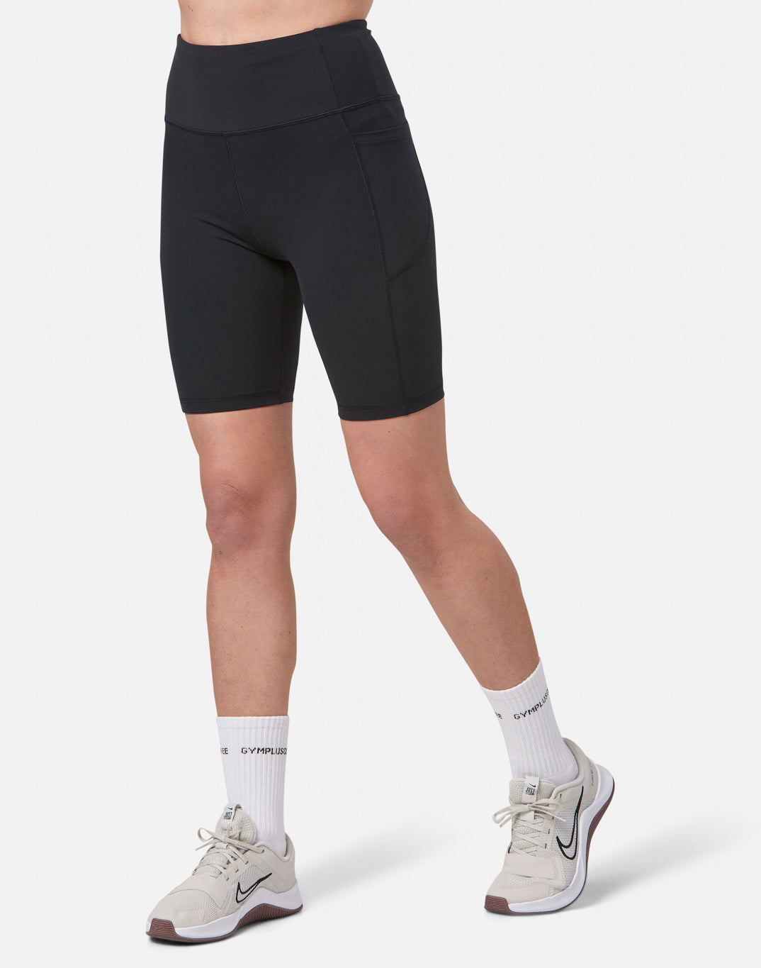 Gym+Coffee Relentless Womens Bike Short - Bog Dog Running