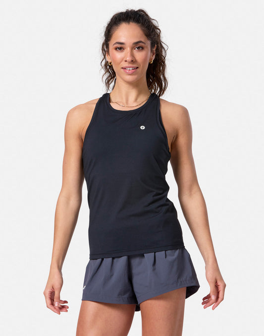 Gym+Coffee Relentless Racer Back Women's Vest - Bog Dog Running