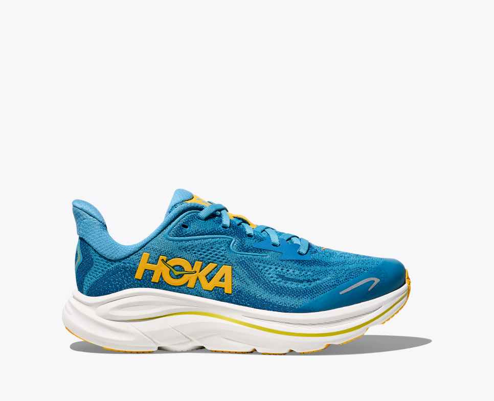 Hoka Clifton 10 Youth Shoe - Bog Dog Running