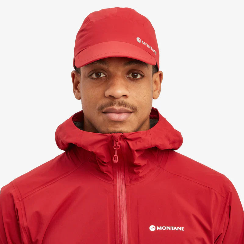 Montane Minimus Lite Waterproof Cap - Bog Dog Running