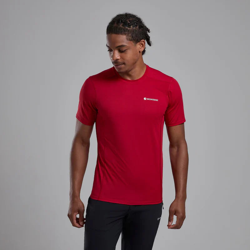 Montane Men's Dart Lite T-Shirt - Bog Dog Running