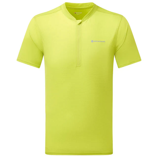 Montane Dart Nano Zip Men's T-Shirt - Bog Dog Running