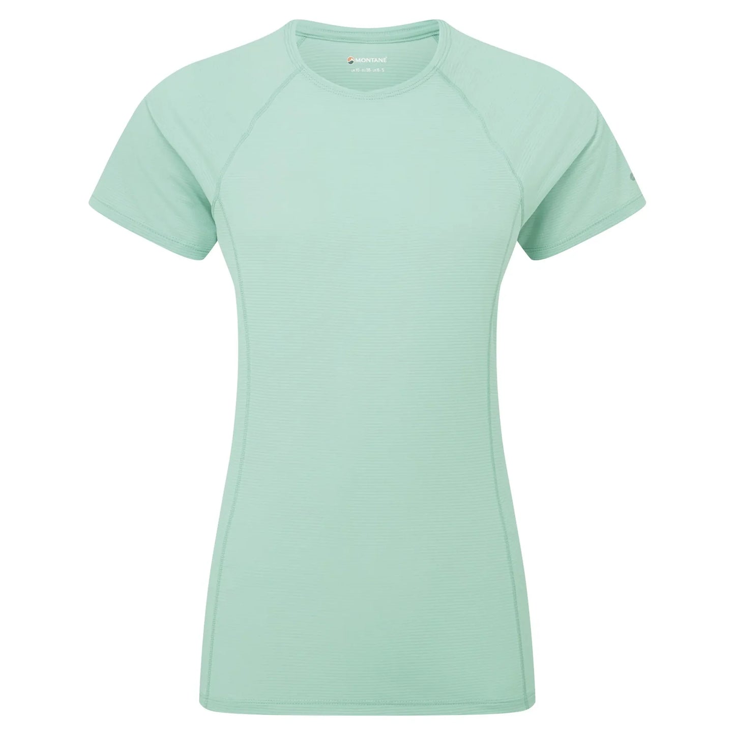 Montane Dart Nano Zip Womens T-Shirt - Bog Dog Running