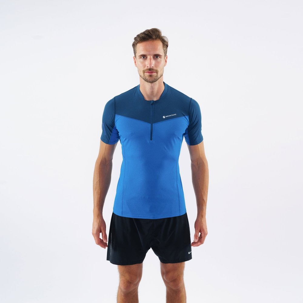 Montane Men's Dragon Zip T-Shirt Montane