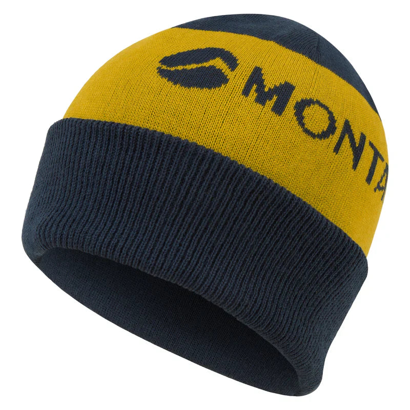 Montane Logo Cuffed Beanie - Bog Dog Running