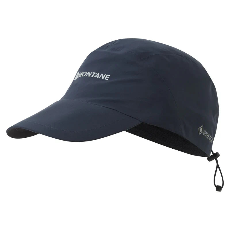 Montane Phase Lite Waterproof Cap - Bog Dog Running