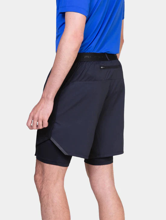 Ronhill Tech 7" Men's Twin Short - Bog Dog Running