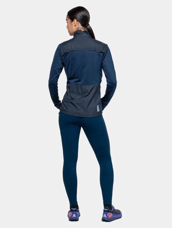 Ronhill Tech Wind-Block Women's 1/2 Zip Jacket - Bog Dog Running