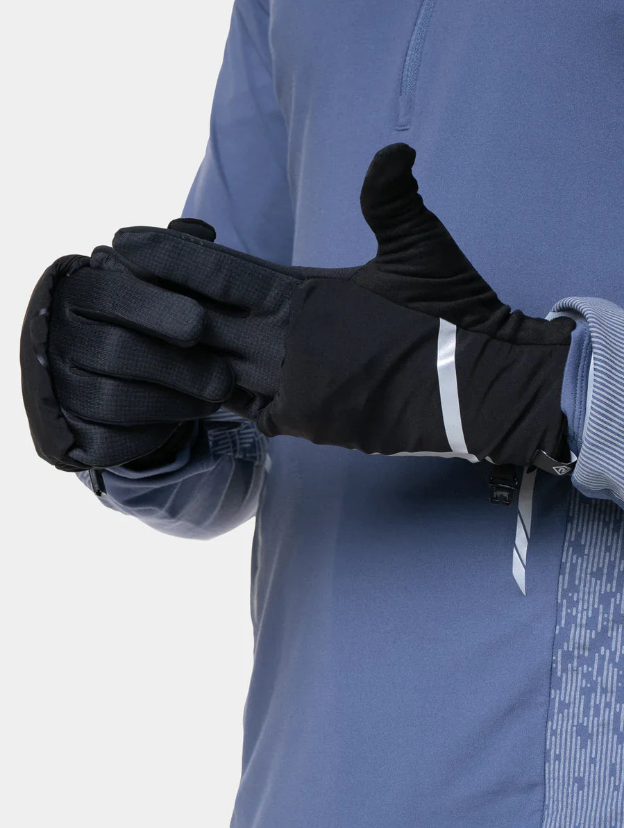 Ronhill Wind-Block Convertible Glove - Bog Dog Running