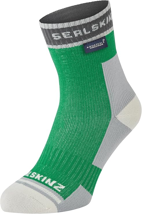 Sealskinz Holverstone Waterproof  Ankle Sock - Bog Dog Running